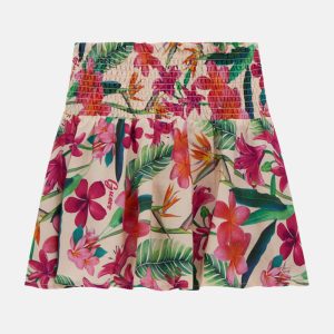 Eco Poplin Floral Skirt (7-16) - MultipleColors
