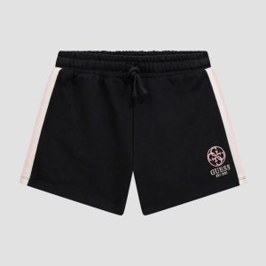 Eco Logo Active Shorts (7-16) - Black