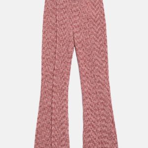 Eco Mini Me Textured Pants (7-16) - Pink