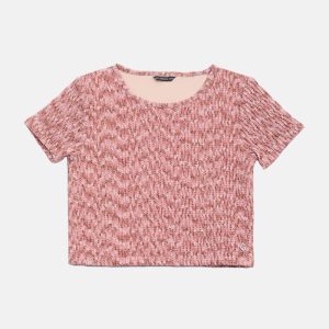 Eco Mini Me Crewneck Top (7-16) - Pink