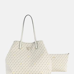 G Wave Signature Large Tote - Off-white
