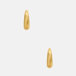 Gold-Tone Lightweight Hoop Earring - Gold