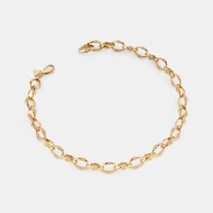 Gold-Tone Bamboo Necklace - Gold