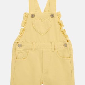 Bull Denim Short Overalls (2-7) - Yellow