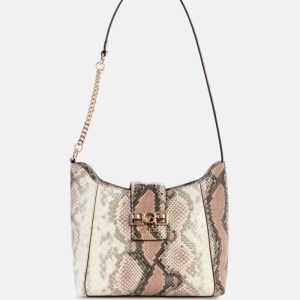 Jane Snakeskin Hobo Bag - MultipleColors