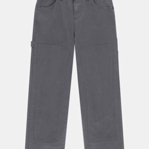 Comfort Twill Relaxed Carpenter Pants (7-16) - Grey