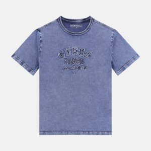 Eco Logo Tee (7-16) - Blue
