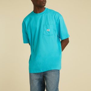 GUESS Originals Kit Pocket Tee - Blue