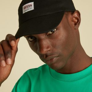 GUESS Originals Dad Hat  - Black