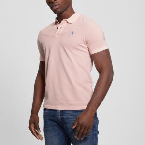 Eco Pique Polo - Pink