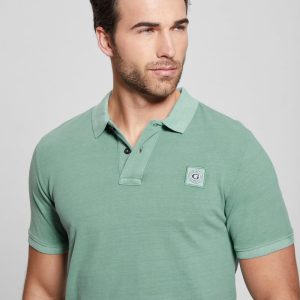 Eco Pique Polo - Turquoise