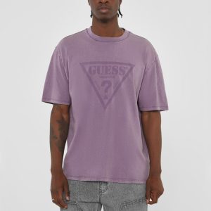 GUESS Originals Triangle Tee - Purple