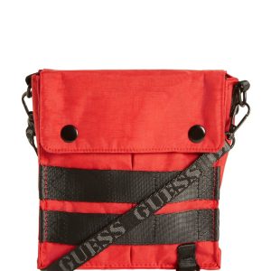 GUESS Originals Nylon Utility Side Bag - Red