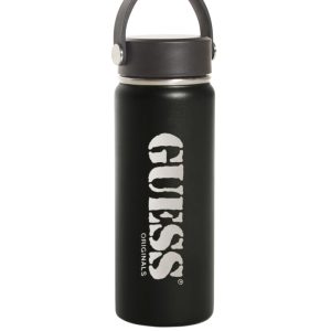 GUESS Originals Logo Water Bottle - Black