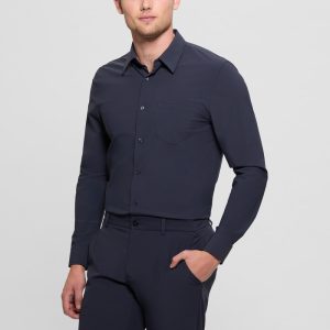 Sunset Tech-Stretch Shirt - Blue