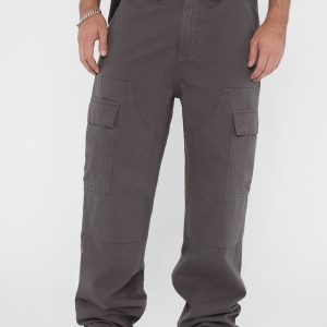 GUESS Originals Ripstop Cargo Pants - Grey