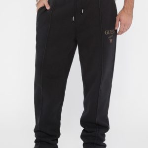 GUESS Originals Stacked Logo Joggers - Black