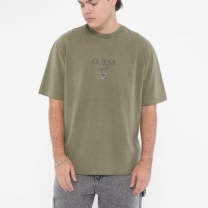 GUESS Originals Baker Logo Tee - Green