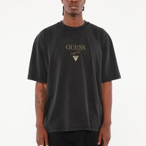 GUESS Originals Baker Logo Tee - Black