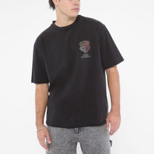 GUESS Originals Varsity Graphic Tee - Black