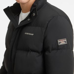 Regular Puffer Jacket - Black