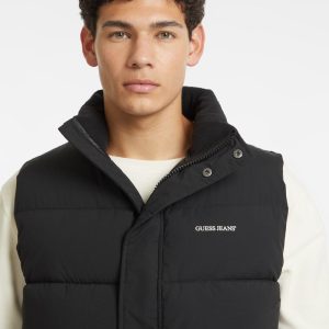 Regular Puffer Vest - Black