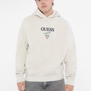 GUESS Originals Baker Logo Hoodie - Grey