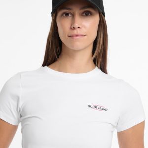 Eco GUESS Jeans Logo Baseball Cap - Black