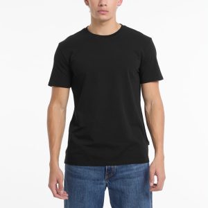 Single Crewneck Tee - Black