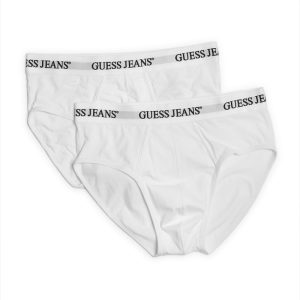 Eco GUESS Jeans 2-Pack Boxer Briefs - White