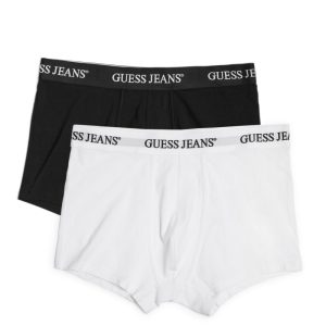 Eco GUESS Jeans 2-Pack Trunks - Black