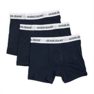 Eco GUESS Jeans 3-Pack Boxer Briefs - Blue