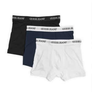 Eco GUESS Jeans 3-Pack Boxer Briefs - White