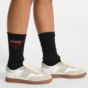 Eco GUESS Jeans Unisex Crew Socks - Black