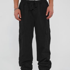 GUESS Originals Cargo Pants - Black