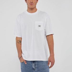 GUESS Originals Eco Label Tee - White