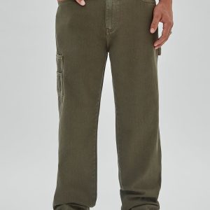 GUESS Originals Overdyed Carpenter Jeans - Green