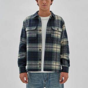 GUESS Originals Plaid Overshirt - MultipleColors