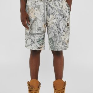 GUESS Originals x RealTree Nylon Cargo Shorts - Green
