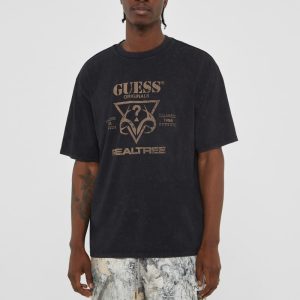GUESS Originals x RealTree Signature Tee - Black