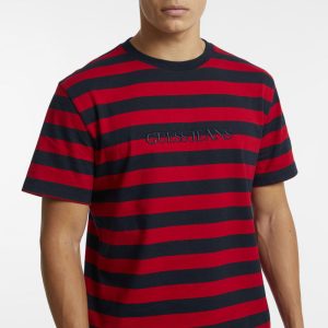 Striped Logo Tee - MultipleColors
