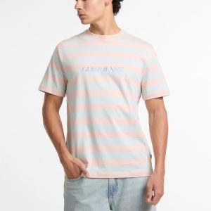Striped Logo Tee - MultipleColors