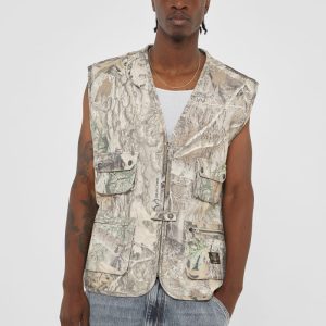 GUESS Originals x RealTree Tactical Vest - Green