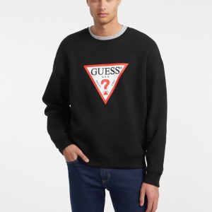 Iconic Crewneck Sweatshirt - Black