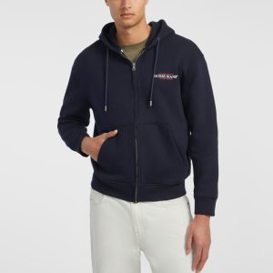 American Tradition Zip-Up Hoodie - Blue