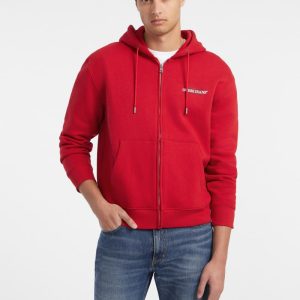 American Tradition Zip-Up Hoodie - Red