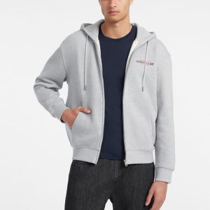 American Tradition Zip-Up Hoodie - Gray