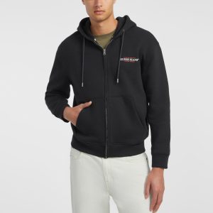 American Tradition Zip-Up Hoodie - Black