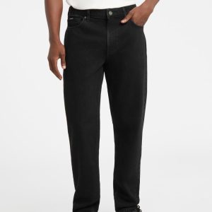 G15 Relaxed Taper Jeans - Black