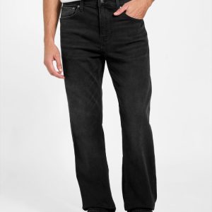 Eco Mason Regular-Fit Straight Jeans - Black